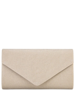 Fashion Envelope Clutch Handbag HBG-104926 CHAMPAGNE